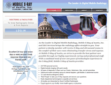 Tablet Screenshot of mobilexrayaustin.com